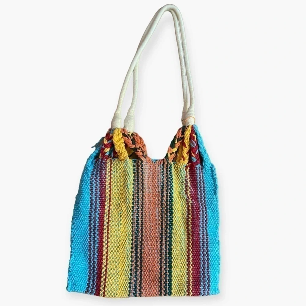 2/$30 Woven Market Bag/Tote - Picture 3 of 7